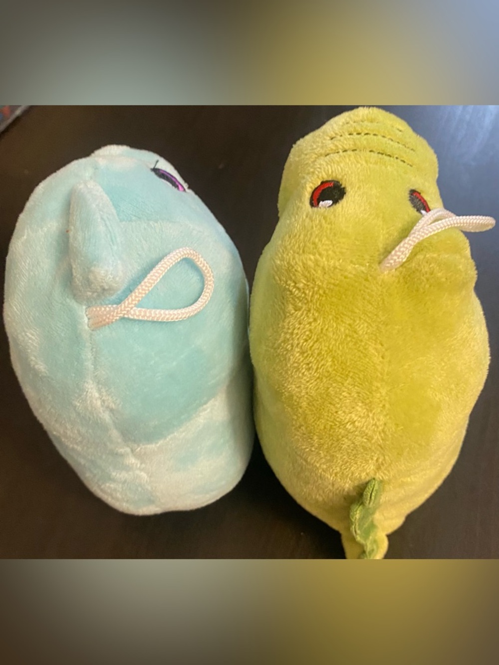 Cute Plush Dolphin & Alligator - Green & Light Blue - Picture 4 of 4